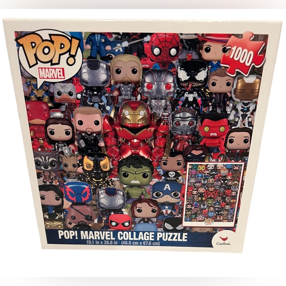 Funko pop marvel collage puzzle